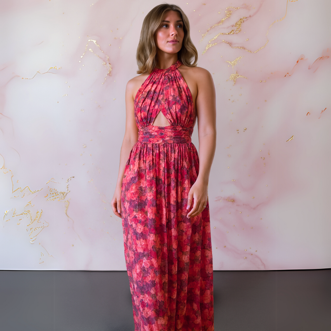 Isabella | Robe élégante à imprimé floral