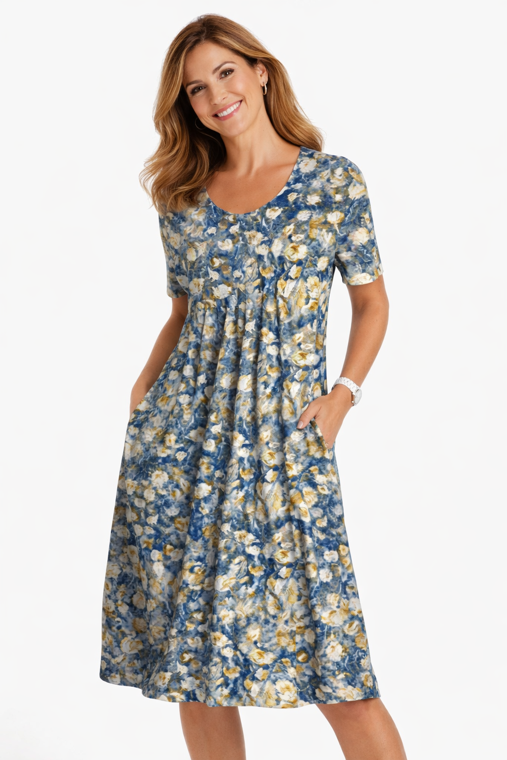 Robe Rosalie Élégance Fluide