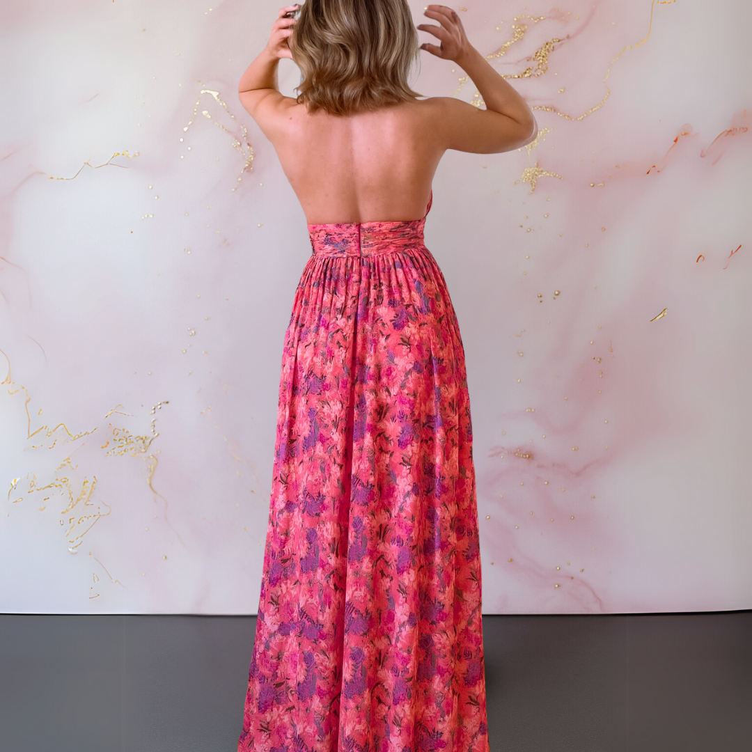 Isabella | Robe élégante à imprimé floral