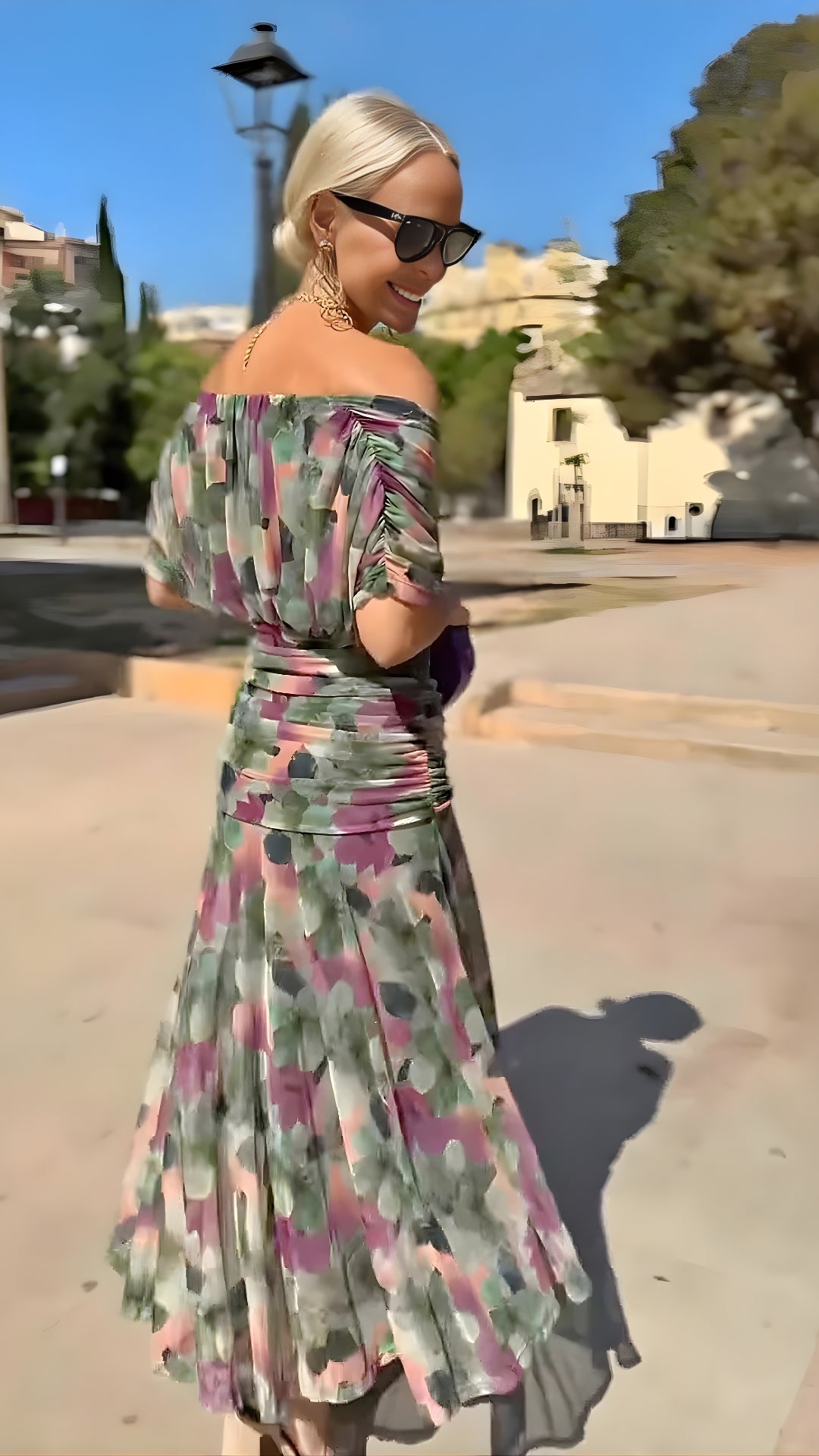 Juliette | Robe Maxi de Fête Élégante à Col V