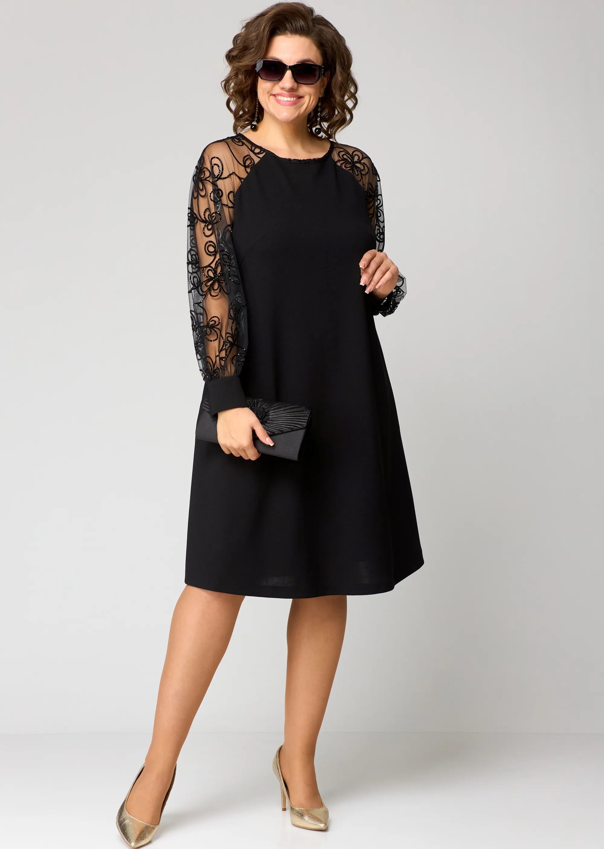 Edyth | Robe Élegante en Dentelle