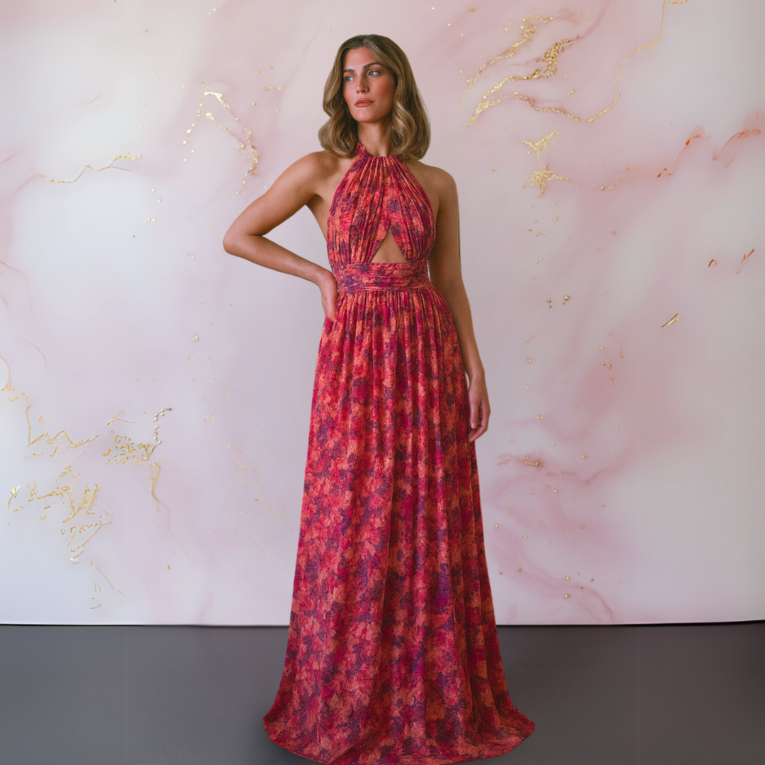Isabella | Robe élégante à imprimé floral