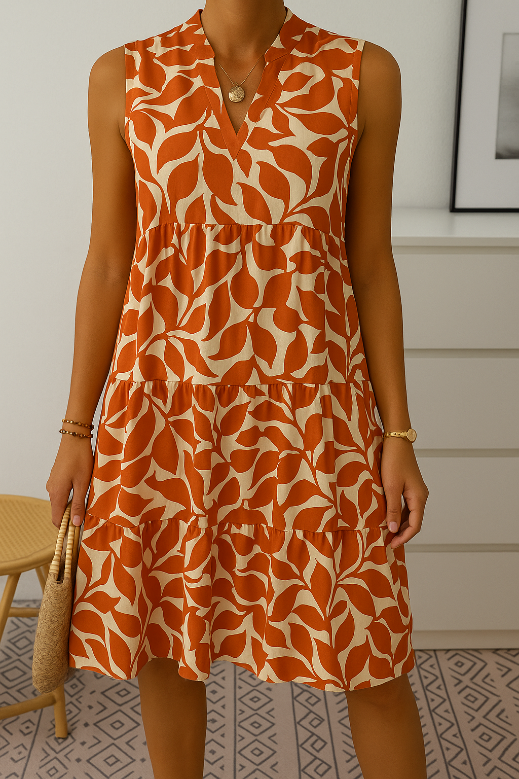 Tessa | Robe Midi d'Été